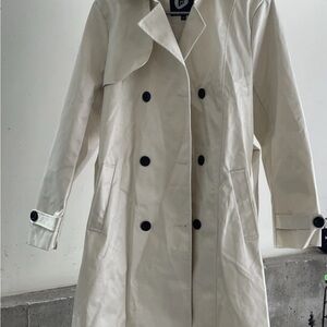 FARVALUE Medium Women's Waterproof Trench Coat Long Windbreaker